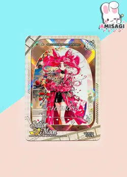 Sailor Moon Trading Card - Chibiusa Karte Anime Manga Fan Made COS-SR.3-10 - Image 1