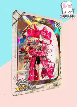 Sailor Moon Trading Card - Chibiusa Karte Anime Manga Fan Made COS-SR.3-10 - Image 2