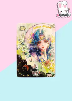 Sailor Moon Trading Card - Sailor Neptun Karte Anime Manga Fan Made CDS-CP-03 - Image 1