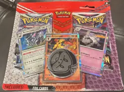 Pokemon TCG- REVAVROOM/ARMAROUGE/HOUNDSTONE Foil Cards w/2 Booster Packs. - Image 1