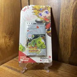 🌱Maple Story - Set 2 Blister Booster Pack Trading Card Game TCG CCG OMG BOSSES! - Image 1