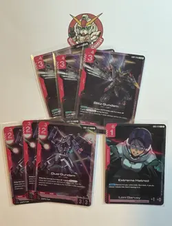 30 Card Lot - Rare [R] & Legend Rare [LR] - Gundam Card Game - Newtype Rising - Image 5
