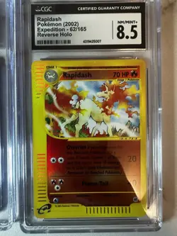 Pokemon Graded Card Lot Of 5 CGC 9.5/8.5 Low Pop, E-Reader, Vintage, Stamped! - Image 2