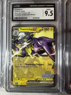 Pokemon Graded Card Lot Of 5 CGC 9.5/8.5 Low Pop, E-Reader, Vintage, Stamped! - Image 4