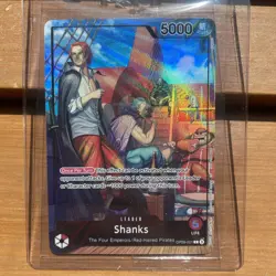 One Piece SHANKS OP09-001 - Promo Card PSA Limited Edition July 2025 SEALED - Image 1