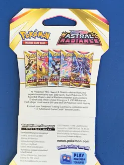 POKEMON.SWORD AND SHIELD, ASTRAL RADIANCE TRADING CARD PACK -:- NEW CONDITION. - Image 4