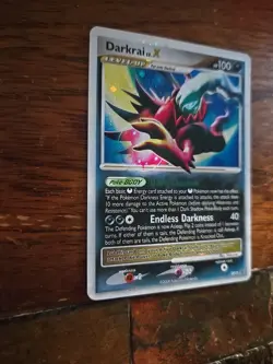 Pokemon Darkrai LV. X DP19 Holo Card Ultra Rare Promo Edition - Image 2