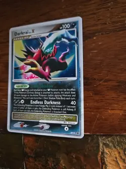 Pokemon Darkrai LV. X DP19 Holo Card Ultra Rare Promo Edition - Image 3