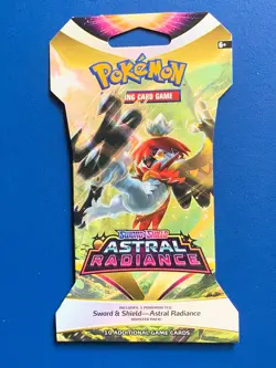 POKEMON.SWORD AND SHIELD, ASTRAL RADIANCE TRADING CARD PACK -:- NEW CONDITION. - Image 1