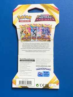 POKEMON.SWORD AND SHIELD, ASTRAL RADIANCE TRADING CARD PACK -:- NEW CONDITION. - Image 2