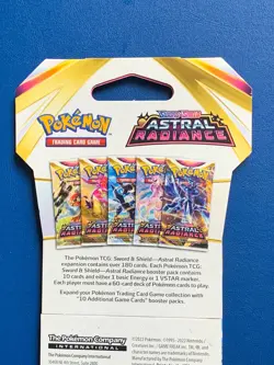 POKEMON.SWORD AND SHIELD, ASTRAL RADIANCE TRADING CARD PACK -:- NEW CONDITION. - Image 4