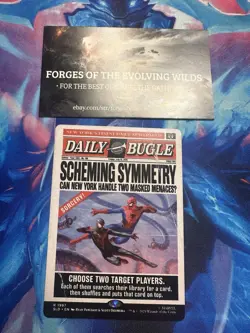 Scheming Symmetry Marvel's Spider-Man: Daily Bugle Breaking News Secret Lair - Image 1