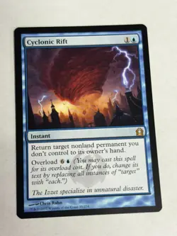 Cyclonic Rift MTG Magic the Gathering Return to Ravnica #35 Free Shipping! - Image 1