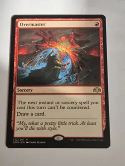 Overmaster - Dominaria Remastered - Rare - NM (see pics) MTG - Image 1