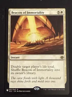 1x Beacon of Immortality The List -Reprints LP MTG Magic the Gathering x1 MKE - Image 1