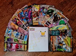 Pokemon 15 Large Jumbo Giants Cards with Binder - Image 1