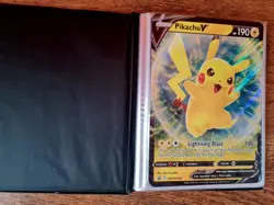 Pokemon 15 Large Jumbo Giants Cards with Binder - Image 2
