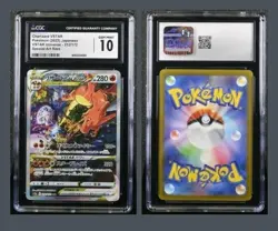 2022 POKEMON VSTAR UNIVERSE FULL ART CHARIZARD VSTAR 212 Graded CGC 10 GEM MINT - Image 1