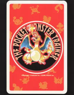 Tentacruel 4 of Spades Pokemon Red Charizard Playing Card Near Mint or Better - Image 2