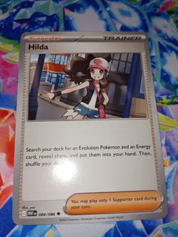 Pokemon TCG: Hilda - 84/86- Scarlet Violet White Flare - NM - Image 1