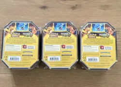 Brand New Pokemon Hidden Fates - Lot of 3 Sealed Charizard Gx Tins - Image 3