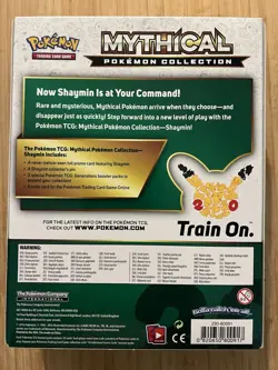 Pokemon 2016 20th Anniversary XY Generations Shaymin Mythical Pin Collection Box - Image 2