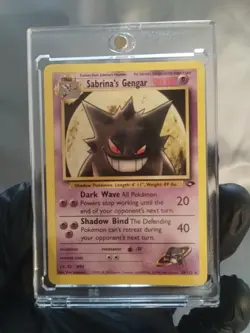 Pokemon TCG Sabrina's Gengar Gym Challenge 29/132 1st Edition Rare - Image 1