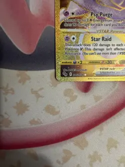 Mewtwo VSTAR (Secret) Gold 086/078 Pokemon GO NM - Image 5