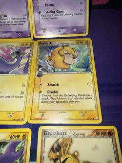 Lot Of 9 Pokemon Delta Species Pikachu Dratini Psyduck Togepi - Image 5