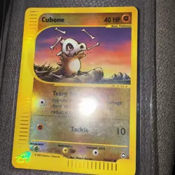 Cubone 72/147 Aquapolis Reverse Holo 2002 E Series Pokemon Card - Image 2