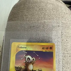 Cubone 72/147 Aquapolis Reverse Holo 2002 E Series Pokemon Card - Image 3