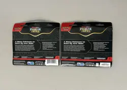 Lot of 2 - Pokemon Paldean Fates Tech Sticker Collection (6 Total Packs) - Image 2