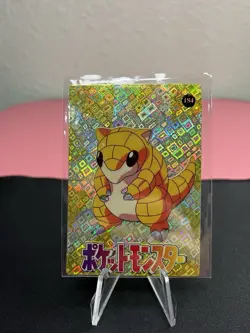 Sandshrew #184 Holo Pokemon Vintage Prism Vending Sticker - NM US SELLER! - Image 1