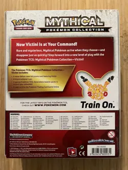 Pokemon 2016 20th Anniversary XY Generations Victini Mythical Pin Collection Box - Image 2