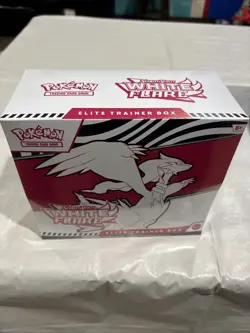 Pokemon TCG: WHITE FLARE Elite Trainer Box ETB - NEW & SEALED, Ships ASAP - Image 1