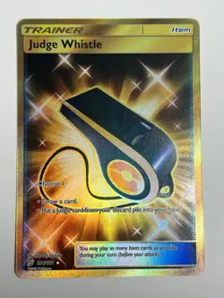 Judge Whistle - 194/181 - Team Up - Secret Rare - Pokemon Card NM - Image 1
