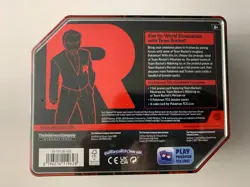 Pokemon TCG Team Rocket Destined Rivals Nidoking Factory Sealed 5 Booster Tin - Image 2