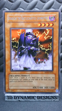 | Yugioh Dekoichi the Battlechanted Locomotive RDS-EN032 Rare NM/LP 🔥 | - Image 1