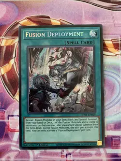 Fusion Deployment 1st Edition Secret Rare CH01-EN029 Yu-Gi-Oh! - Image 1