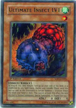 1x (EX) Ultimate Insect LV1 - SOD-EN005 - Rare - 1st Edition YuGiOh - Image 1