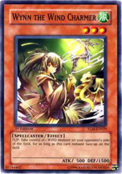 1x (EX) Wynn the Wind Charmer - TLM-EN029 - Common - 1st Edition YuGiOh - Image 1