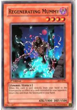 1x (NM) Regenerating Mummy - AST-079 - Common - Unlimited Edition YuGiOh - Image 1