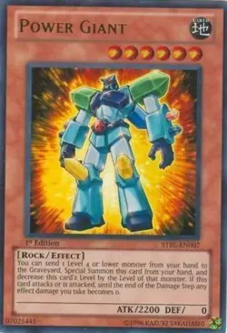 1x (NM) Power Giant - STBL-EN007 - Ultra Rare - 1st Edition YuGiOh - Image 1