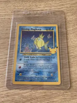 Shining Magikarp Holo Card Celebrations Classic Collection 66/64 Pokemon card - Image 1