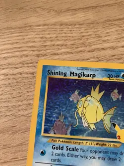 Shining Magikarp Holo Card Celebrations Classic Collection 66/64 Pokemon card - Image 3