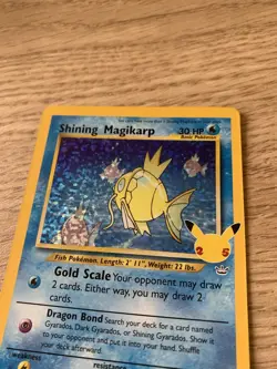 Shining Magikarp Holo Card Celebrations Classic Collection 66/64 Pokemon card - Image 5