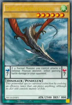1x (EX) Lancephorhynchus - NECH-ENSP1 - Ultra Rare - Limited Edition YuGiOh - Image 1