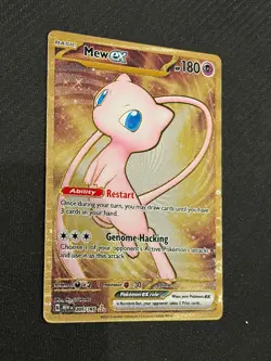 MEW ex - 205/165 - Pokemon 151 | Metal Card | SV 151 UPC Promo NM - Image 2