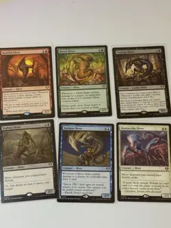MTG Sliver Cards Lot Of 6 - Image 1