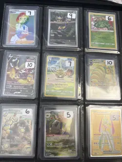 Pokemon 197 Card Top Loaded Binder Lot Modern Vintage Sir Ir And More !! - Image 2